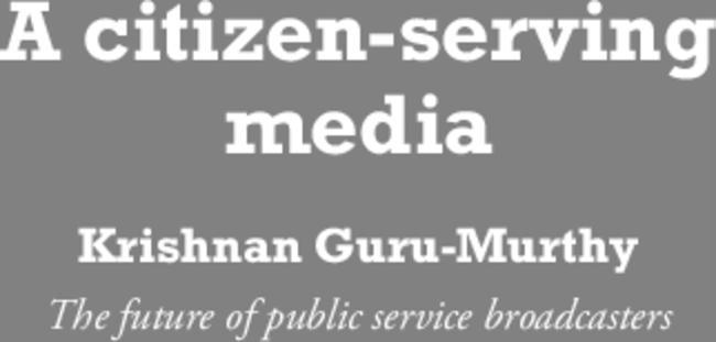 A citizen-serving media