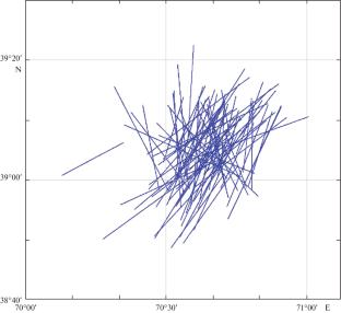 Identification of Linear Formations in the Structure of Seismicity by Calculating the Scalar Products of Pairs of Seismic Events That Are Closest in Time