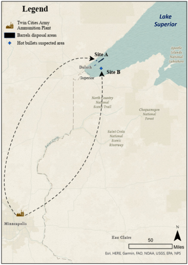 Dumping military waste into Lake Superior: the historic legacies of secrecy, censorship, and uncertainty.