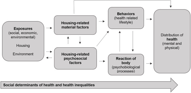 Psychosocial Attributes of Housing and Their Relationship With Health Among Refugee and Asylum-Seeking Populations in High-Income Countries: Systematic Review.