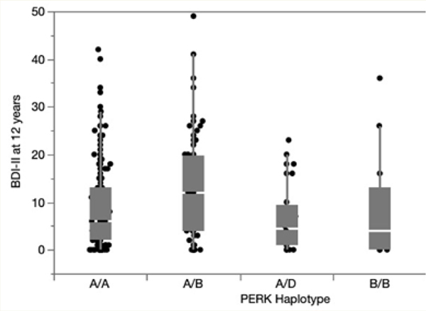 PKR-like ER kinase (PERK) Haplotypes Are Associated with Depressive Symptoms in People with HIV.