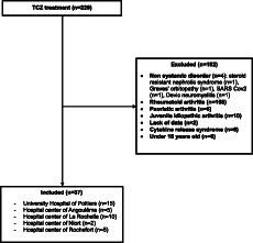 Severe Infections in Patients Treated with Tocilizumab for Systemic Diseases Other Than Rheumatoid Arthritis: A Retrospective Multicenter Observational Study.