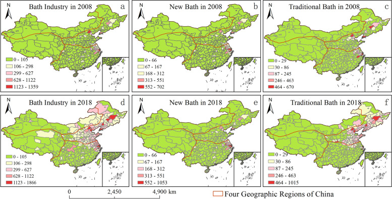 Uncovering the spatiotemporal evolution of the service industry based on geo-big-data- a case study on the bath industry in China.