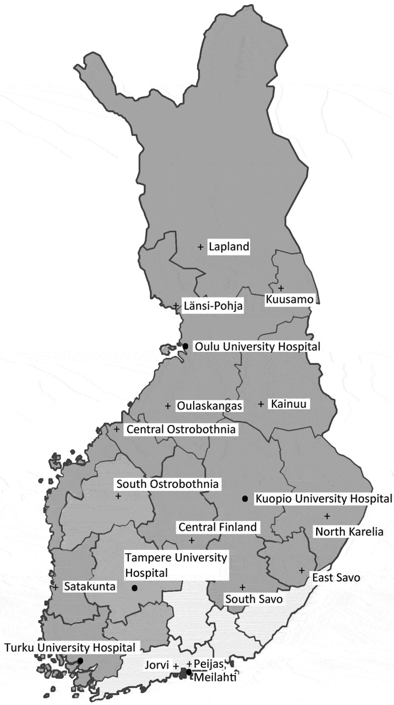 Virtual communication is commonly used in Finnish interstitial lung disease multidisciplinary meetings.