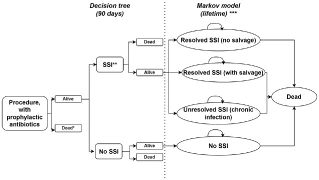 Developing a Modeling Framework for Quantifying the Health and Cost Implications of Antibiotic Resistance for Surgical Procedures.