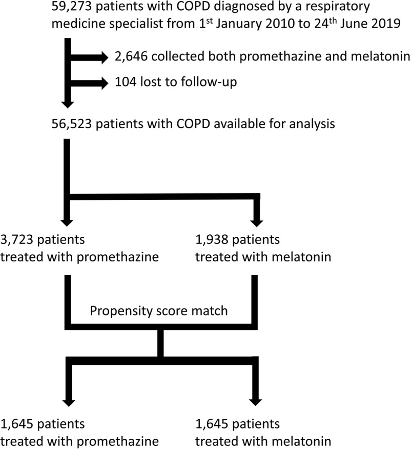 Sedating antihistamine treatment with promethazine in patients with severe COPD with and without asthma: death and severe exacerbations in a nationwide register study.