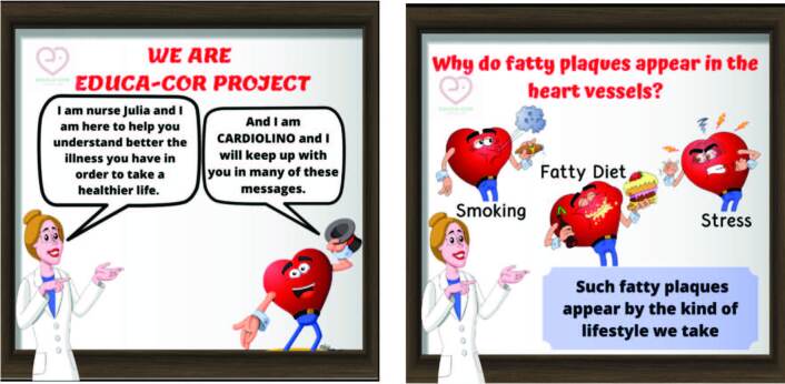 Secondary prevention in coronary artery disease: development and content validity of educational messages for mobile phones.