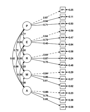 Psychometric Properties of PERMA Proﬁler Scale in Argentinian Adolescents.