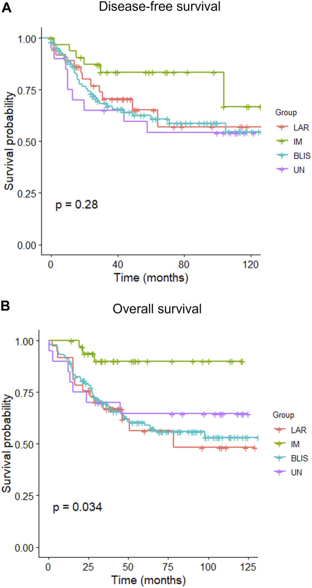 Immunohistochemistry-based molecular subtyping of triple-negative breast cancer and its prognostic significance.