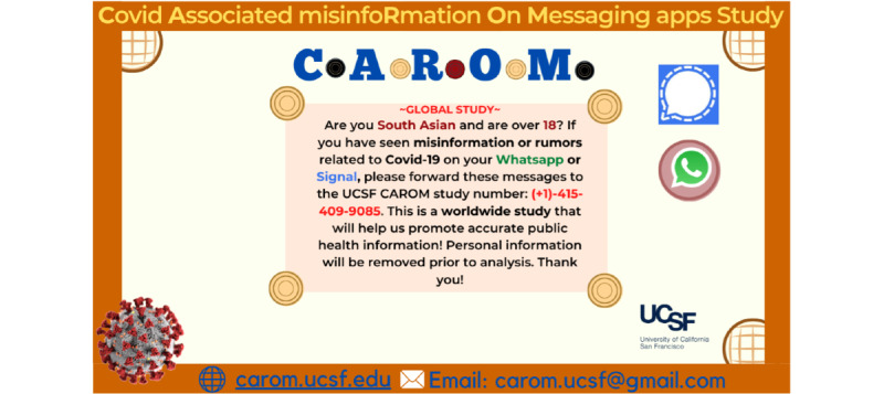 COVID-19-Associated Misinformation Across the South Asian Diaspora: Qualitative Study of WhatsApp Messages.