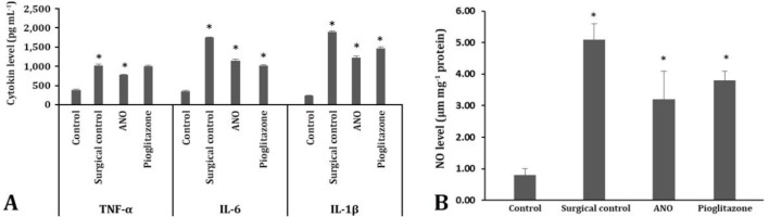 Effects of adenosine N1-Oxide and pioglitazone on inflammatory and antioxidant state in sepsis caused by experimental cecal puncture in rat.