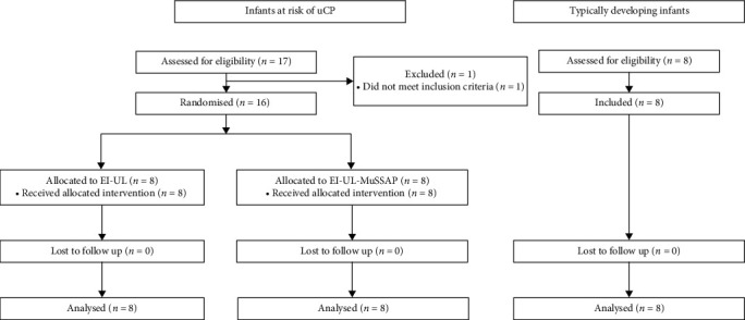 Multisensory Stimulation and Priming (MuSSAP) in 4-10 Months Old Infants with a Unilateral Brain Lesion: A Pilot Randomised Clinical Trial.