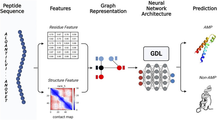 Geometric deep learning as a potential tool for antimicrobial peptide prediction.