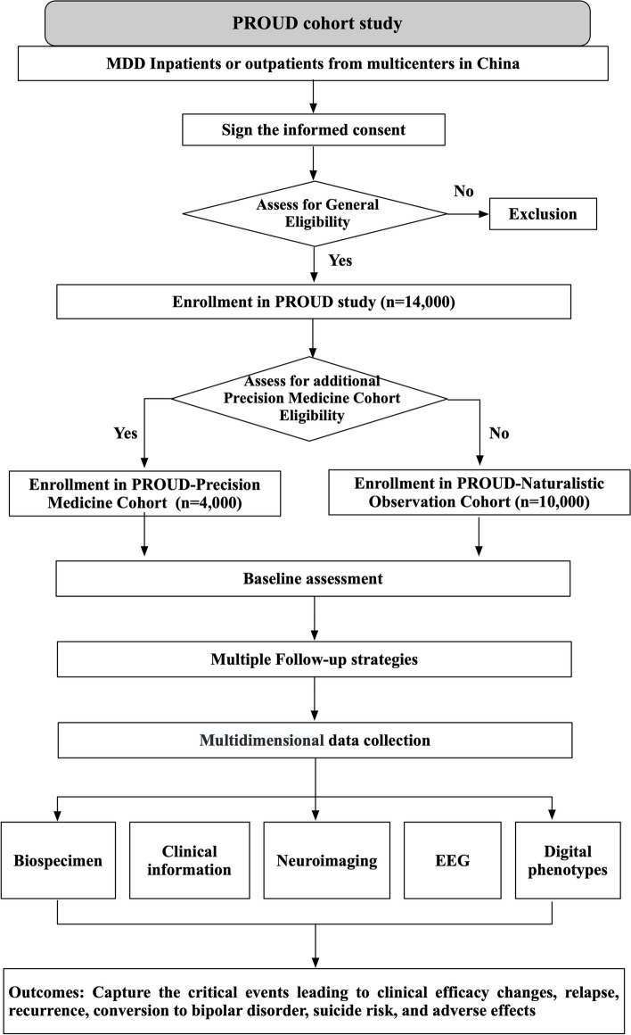 A prospective cohort study of depression (PROUD) in China: rationale and design.