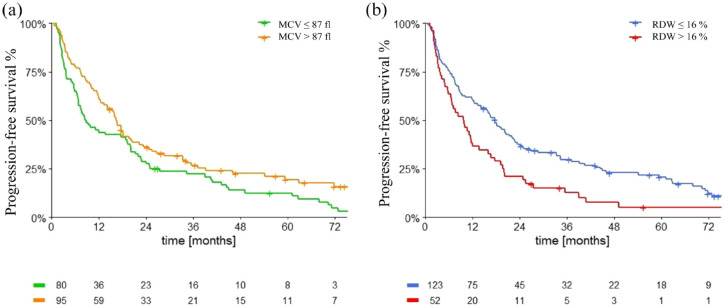 The role of mean corpuscular volume and red cell distribution width in patients with metastatic renal cell carcinoma treated with tyrosine kinase inhibitors: the MARECAP retrospective study.