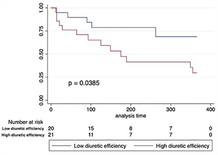 Evaluation of diuretic efficiency of intravenous furosemide in patients with advanced heart failure in a heart failure clinic.