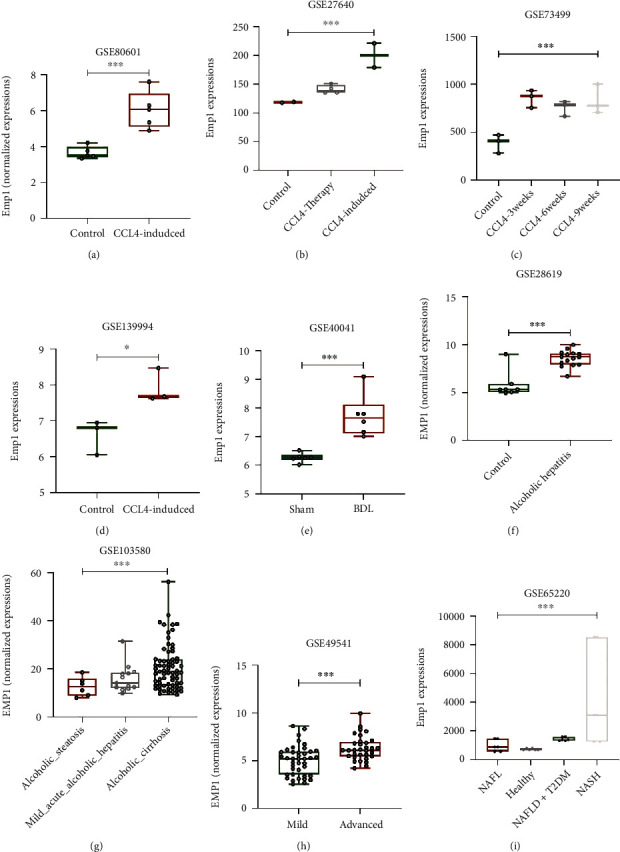 EMP1 as a Potential Biomarker in Liver Fibrosis: A Bioinformatics Analysis.