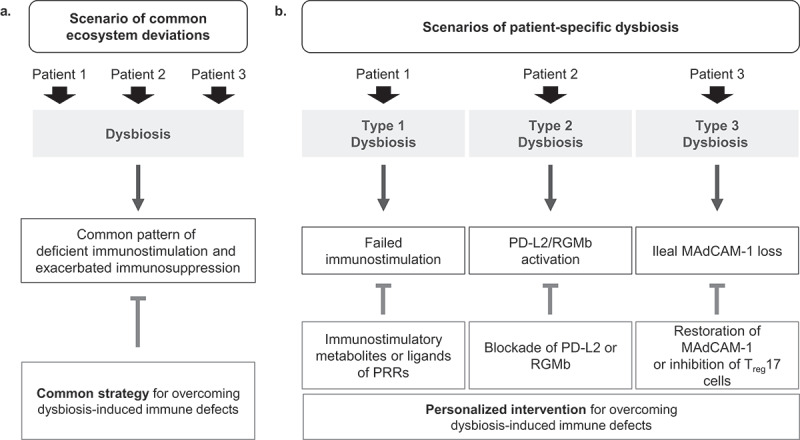 Microbiota-associated immunotherapy resistance caused by deficient PD-L2 - RGMb signaling.