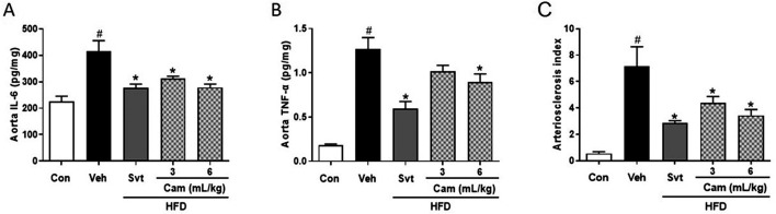 Camellia oil (<i>Camellia oleifera</i> Abel.) treatment improves high-fat diet-induced atherosclerosis in apolipoprotein E (ApoE)<sup>-/-</sup> mice.