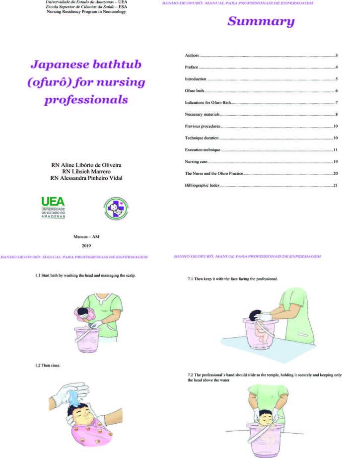 Digital educational technology content production and validity about Japanese bathtub (ofurô) in neonatal unit.