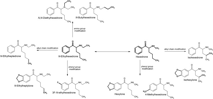 A review of synthetic cathinones emerging in recent years (2019-2022).