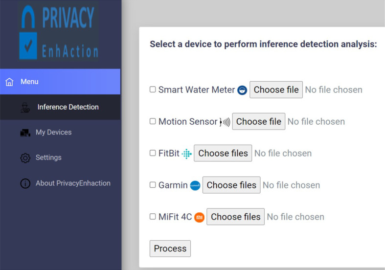 Enhancing user awareness on inferences obtained from fitness trackers data.