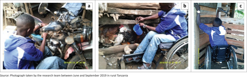 Social participation of individuals with spinal injury using wheelchairs in rural Tanzania after peer training and entrepreneurial skills training.