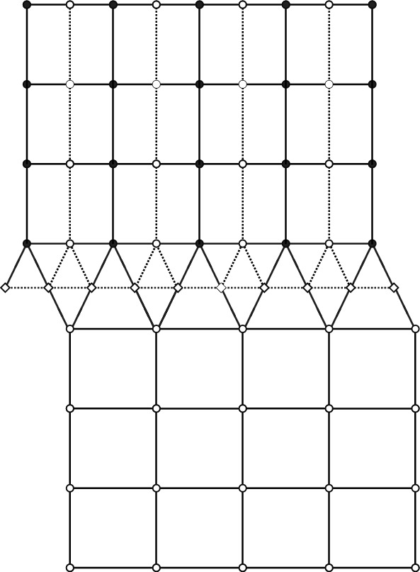 Free boundary dimers: random walk representation and scaling limit.