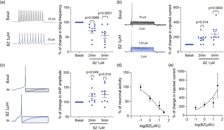 Benzydamine plays a role in limiting inflammatory pain induced by neuronal sensitization.