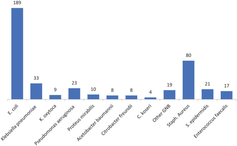 Beta-Lactamase-Producing Gram-Negative Bacterial Isolates Among the Patients Attending a Tertiary Care Hospital, Kathmandu, Nepal.