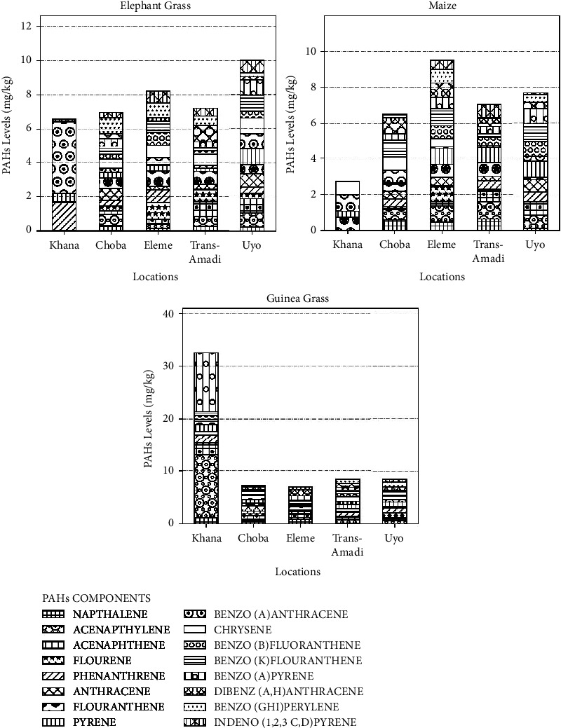 Polycyclic Aromatic Hydrocarbons in Soil and Vegetation of Niger Delta, Nigeria: Ecological Risk Assessment.