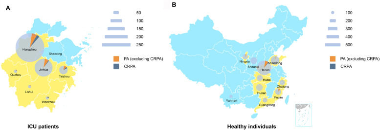 A comparative study of intestinal <i>Pseudomonas aeruginosa</i> in healthy individuals and ICU inpatients.