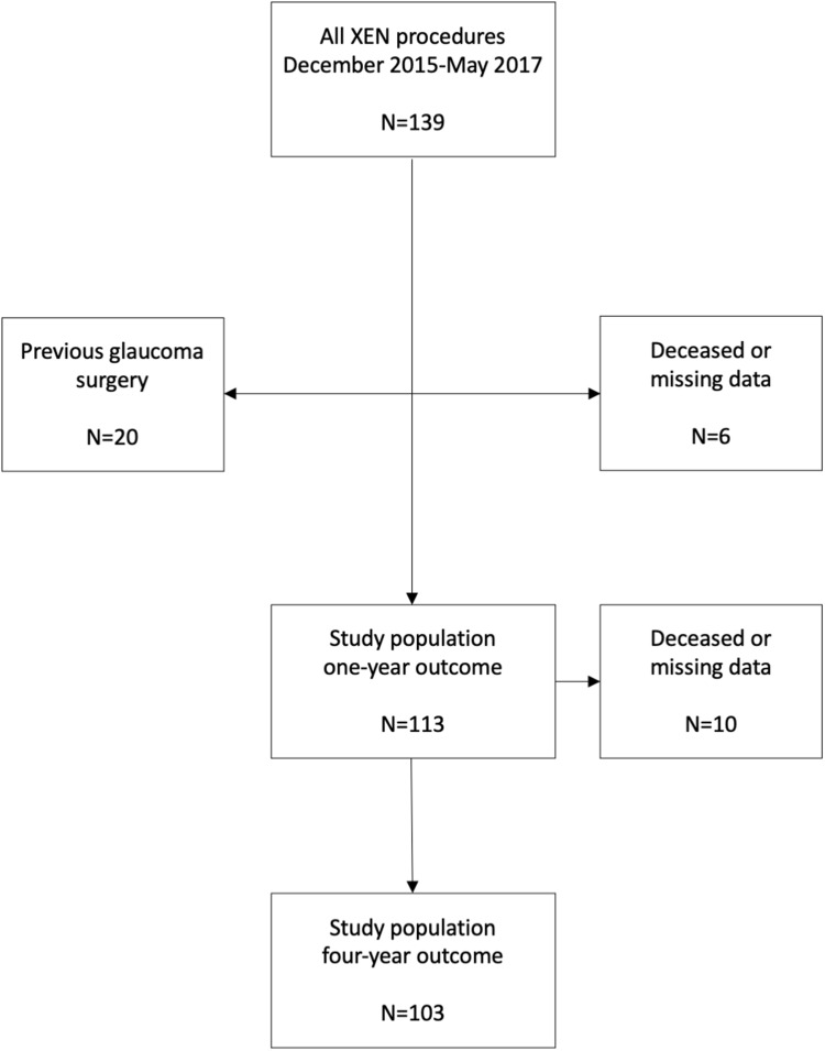 Four-Year Outcome of XEN 45 Gel Stent Implantation in a Swedish Population.