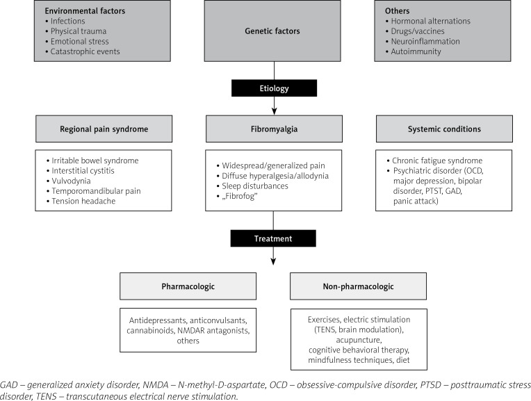 Fibromyalgia - etiology, diagnosis and treatment including perioperative management in patients with fibromyalgia.