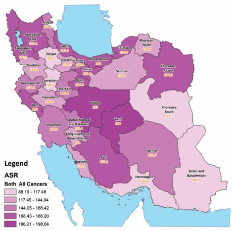 Socioeconomic Inequalities in Cancer Incidence: A Comparative Investigation Based on Population of Iranian Provinces.