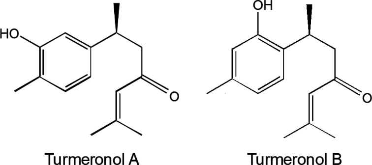 Turmeronols (A and B) from <i>Curcuma longa</i> have anti-inflammatory effects in lipopolysaccharide-stimulated BV-2 microglial cells by reducing NF-κB signaling.