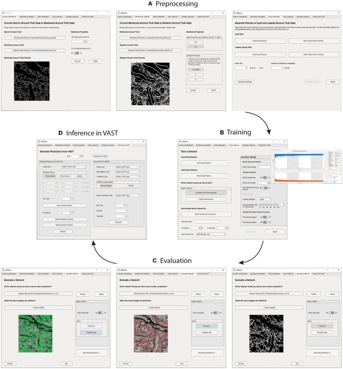 mEMbrain: an interactive deep learning MATLAB tool for connectomic segmentation on commodity desktops.