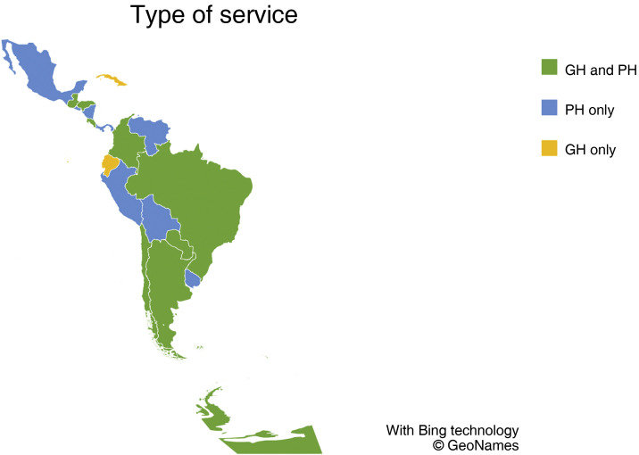 Repercussions of COVID-19 on psychiatric inpatient care in Latin America and the Caribbean