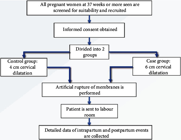 Comparison of Pregnancy Outcome between 4 and 6 cm Cervical os Dilatation to Demarcate Active Phase of Labour: A Cross-Sectional Study.