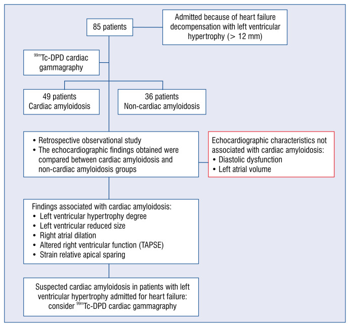 Echocardiographic markers of cardiac amyloidosis in patients with heart failure and left ventricular hypertrophy.