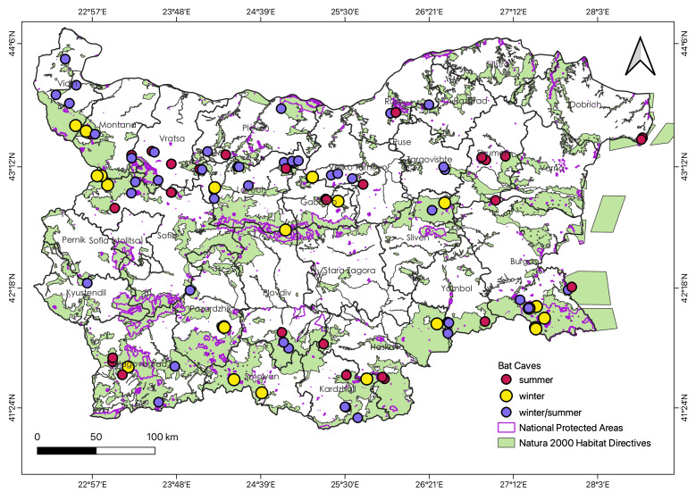 Important underground roosts for bats in Bulgaria: current state and priorities for conservation.