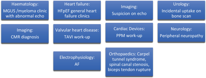 The importance of pathways to facilitate early diagnosis and treatment of patients with cardiac amyloidosis.