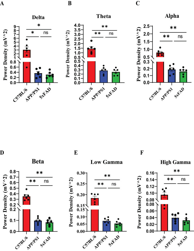 Neural Oscillation Disorder in the Hippocampal CA1 Region of Different Alzheimer's Disease Mice.