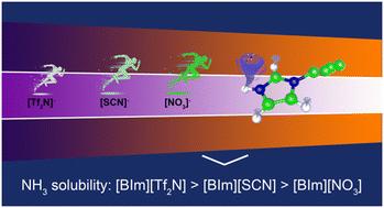 Theoretical insights into NH3 absorption mechanisms with imidazolium-based protic ionic liquids†