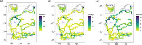 Developing a database of Australian grasshopper occurrences from historic field survey notebooks spanning 54 years (Orthoptera: Acrididae, Morabidae, Pyrgomorphidae, Tetrigidae)