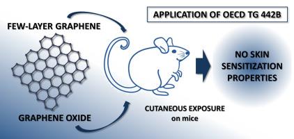 Assessment of skin sensitization properties of few-layer graphene and graphene oxide through the Local Lymph Node Assay (OECD TG 442B)