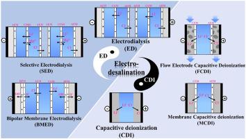 Electro-desalination: State-of-the-art and prospective