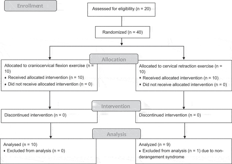 Immediate neck hypoalgesic effects of craniocervical flexion exercises and cervical retraction exercises among individuals with non-acute neck pain and a directional preference for retraction or extension: preliminary pretest-posttest randomized experimental design.