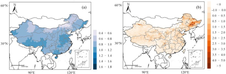 Year-round changes in tropospheric nitrogen dioxide caused by COVID-19 in China using satellite observation