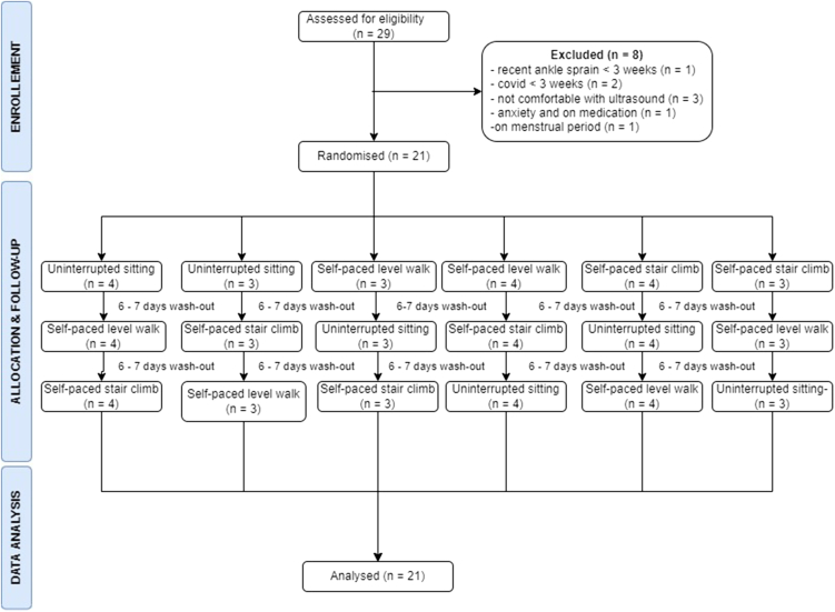 Effects of physical activity breaks during prolonged sitting on vascular and executive function—A randomised cross-over trial